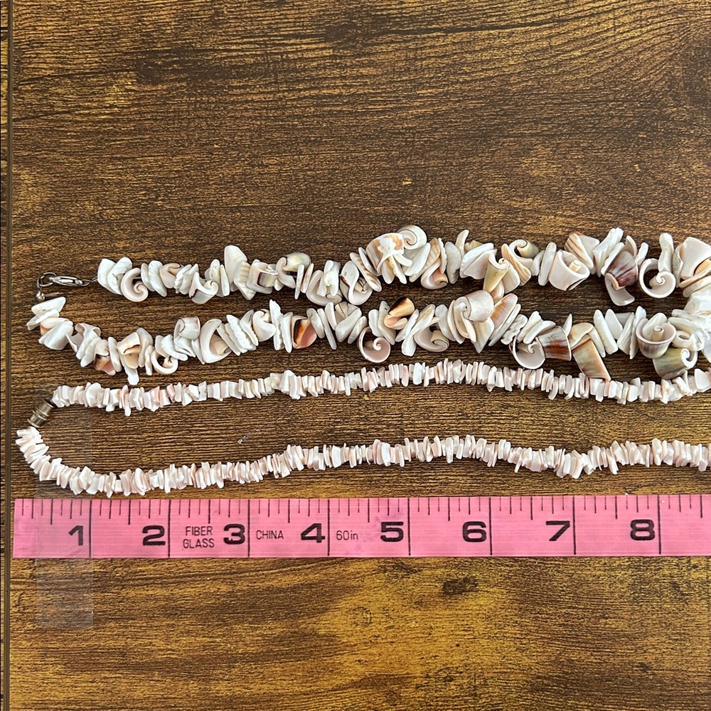 Shell Bead Necklace Set - Picture 2 of 2